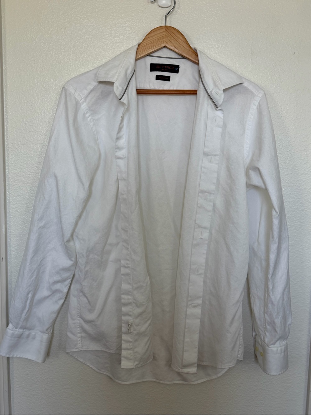 Etro White Lightweight Men's Shirt Jacket